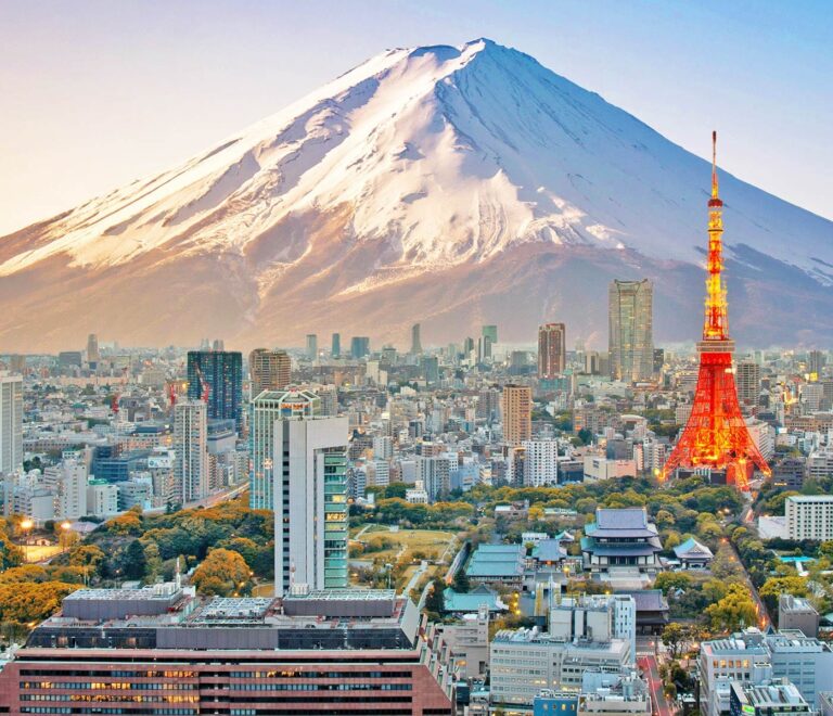 Tokyo City Skyline